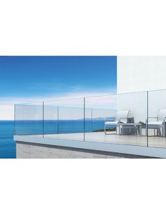 Κάγκελα Υάλωσης Crystal line